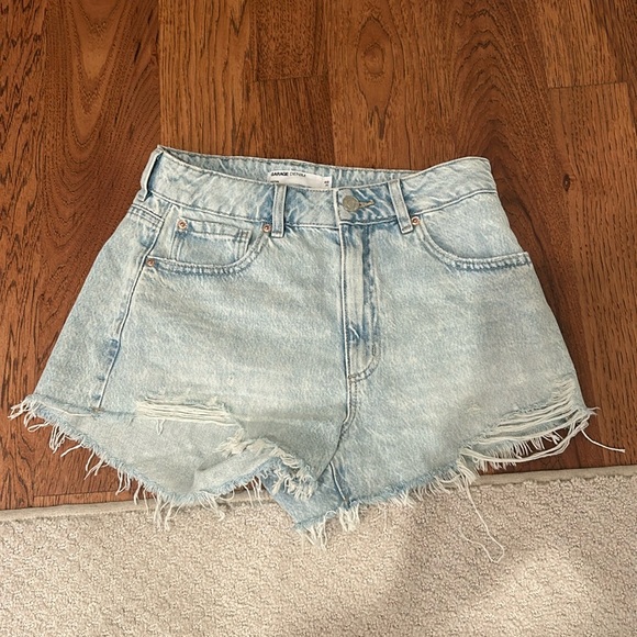 Garage festival Jean shorts size 26 - Picture 1 of 2